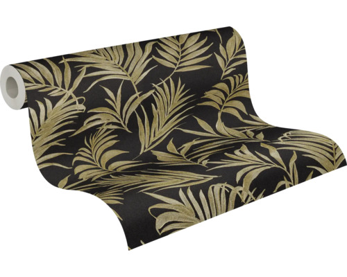 Rouleau de papier peint avec motif de feuilles