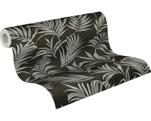 Rouleau de papier peint jungle avec feuilles