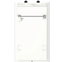 Elektrischer Warmwasserspeicher zur Wandmontage mit Kabel und Stecker