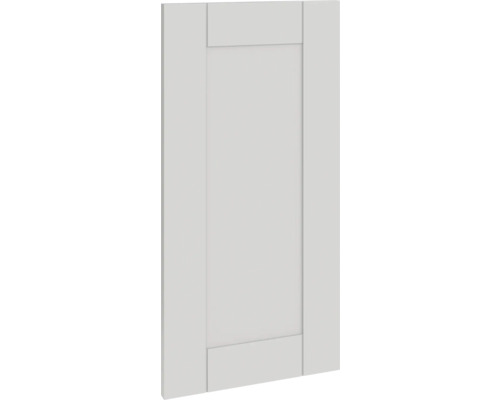 PICCANTE Smart porte d'armoire pour armoire d'angle haute 60 cm H : 70 cm maison de campagne gris mat « K » Façade de cuisine sobre avec aspect encadré