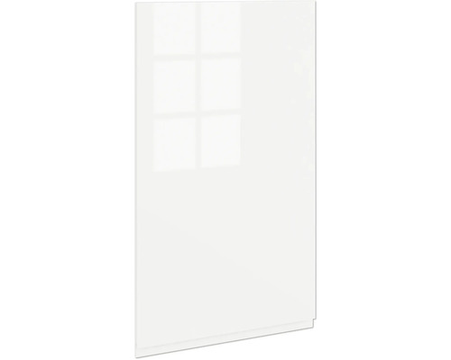 Façade d'armoire de cuisine avec aspect verre