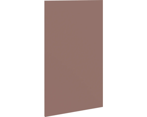 PICCANTE Smart porte d'armoire pour armoire haute 50 x 89,2 cm rouge rouille mat avec bord épais "I" Porte simple