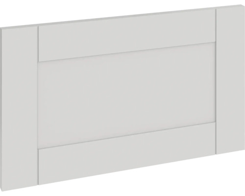 PICCANTE Smart Porte d'armoire pour armoire à trappe 60 cm maison de campagne gris mat "N" Porte d'armoire avec aspect encadré