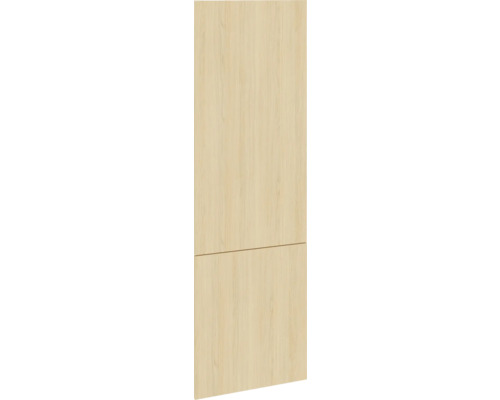 PICCANTE Smart Set de façade armoire haute 2 portes pivotantes chêne clair reproduction avec bord épais "AO" Façade de cuisine en bois