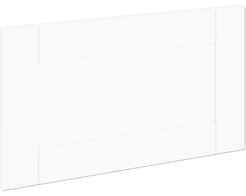 PICCANTE Smart Porte d'armoire pour armoire à trappe 60 cm maison de campagne blanc mat "N" Façade de cuisine avec cadre