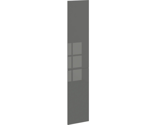 PICCANTE Smart Set de façade armoire à pharmacie midi 30 cm anthracite brillant « AN » Façade de cuisine grise