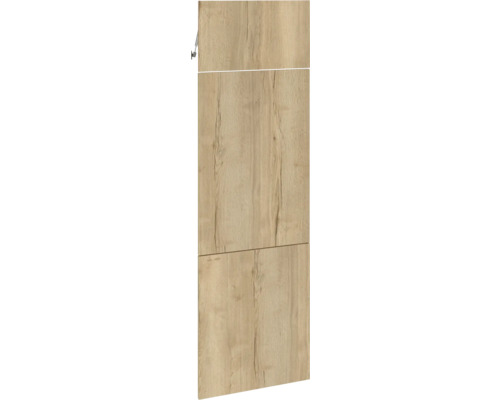 Façade d'armoire de cuisine avec décor bois