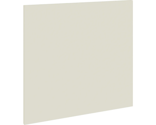 PICCANTE Smart Geschirrspülerblende für teilintegrierten Geschirrspüler 60 cm sandbeige seidenmatt mit Dickkante "BA" Schrankfront