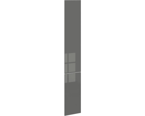 PICCANTE Smart Set de façade armoire à pharmacie 30 cm anthracite brillant « AQ » Façade de meuble pour armoire de cuisine