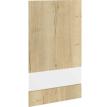 Panneau décoratif en bois avec accent blanc