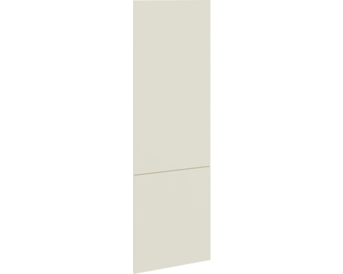 PICCANTE Smart Set de façade armoire haute 2 portes pivotantes beige sable mat satiné avec bord épais "AO" Façade de cuisine