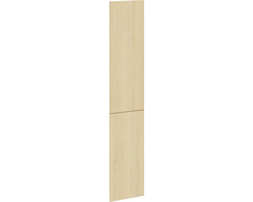 PICCANTE Smart Set de façade armoire à pharmacie midi 30 cm chêne clair reproduction avec bord épais "AN" Façade d'armoire suspendue avec structure en bois