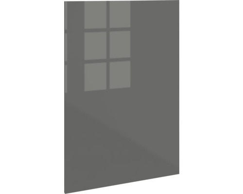 PICCANTE Smart Porte d'armoire pour armoire haute 60 x 89,2 cm anthracite brillant "J" Façade de cuisine avec un aspect brillant