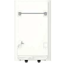 Vue arrière du chauffe-eau avec raccordement