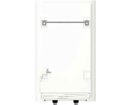 Vue arrière du chauffe-eau avec raccordement