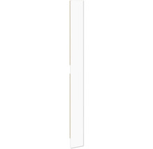 Panneau de porte blanc avec cadre en bois