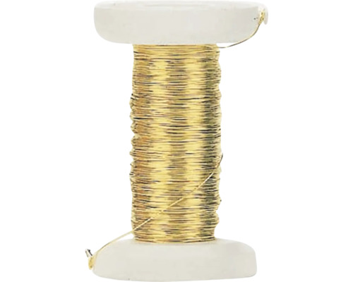 Messingdraht 0,4 mm 40 m Spule mit Metalldraht