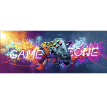 Arrière-plan Gamezone avec une manette de jeu