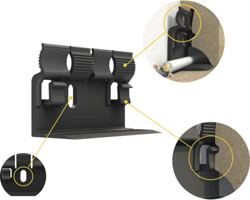 Kabelschelle zur Kabelbefestigung