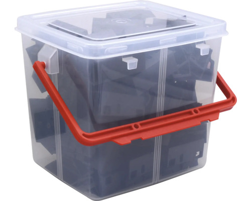 Aufbewahrungsbox mit Deckel und Tragegriff