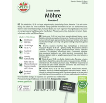 Samenpackung Möhre Nantaise 2 von Sperli