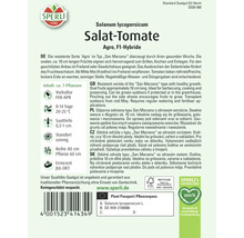 Samenpackung Salat-Tomate Agro, F1-Hybride von Sperli