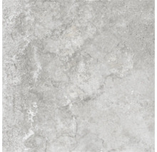 Carreau de sol gris aspect pierre.