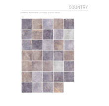 Motif de carreaux Country Multicolore, développement graphique 60x60