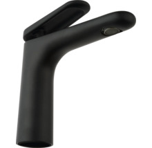 Schwarzer Waschtischmischer