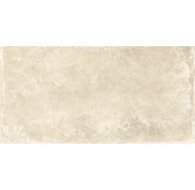 Carreau de sol beige avec décor en pierre