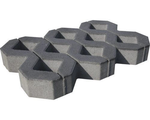 Rasengittersteine aus Beton für die Gartengestaltung