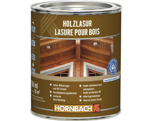 Pot de lasure pour bois pour l'intérieur et l'extérieur