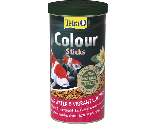 Tetra Pond Colour Sticks nourriture pour poissons d'ornement de bassin