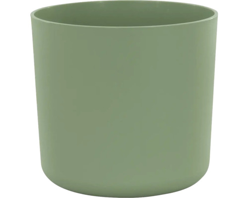 Blumentopf Lora Ø 18 cm H 16,3 cm Kunststoff grün Blumentopf aus Kunststoff