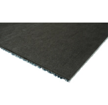 Gros plan d'un tapis gris foncé