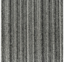 Vue détaillée d'un tapis à rayures