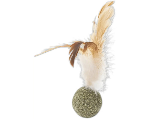 Katzenminzeball mit Federn für Katzen
