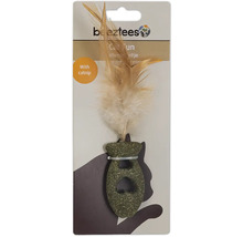Beeztees Katzenspielzeug mit Federn und Katzenminze