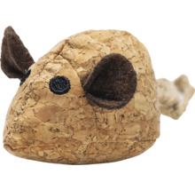 Dekofigur Maus aus Kork