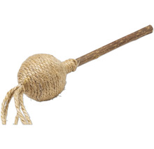 Schlegel mit Juteseil und Holzgriff