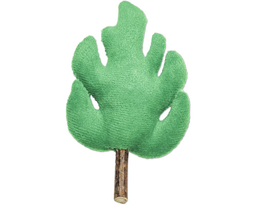 Dekorative Monstera Pflanze aus Plüsch mit Stamm