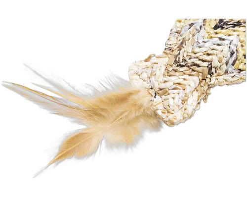 Dekoratives Federelement aus Naturmaterialien