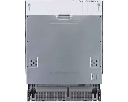 Rückansicht eines Geschirrspülers zur Installation in der Küche