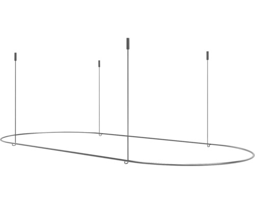 Structure métallique pour décoration suspendue