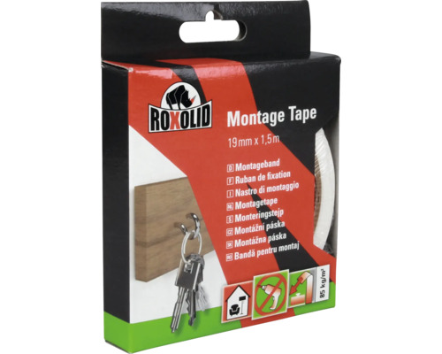 Roxolid Montageband, 19 mm x 1,5 m, Verpackung