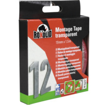 Roxolid Montageband transparent, 19 mm x 1,5 m
