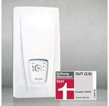 Chauffe-eau instantané électronique avec label Stiftung Warentest