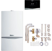 Système de chauffage Vaillant avec accessoires et écran