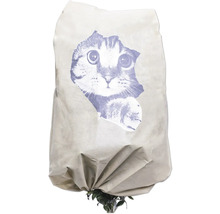 Housse de protection des plantes avec motif de chat
