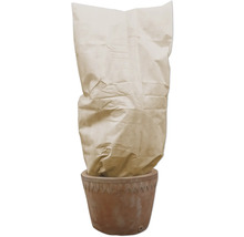 Sac de plantation dans un pot en terre cuite